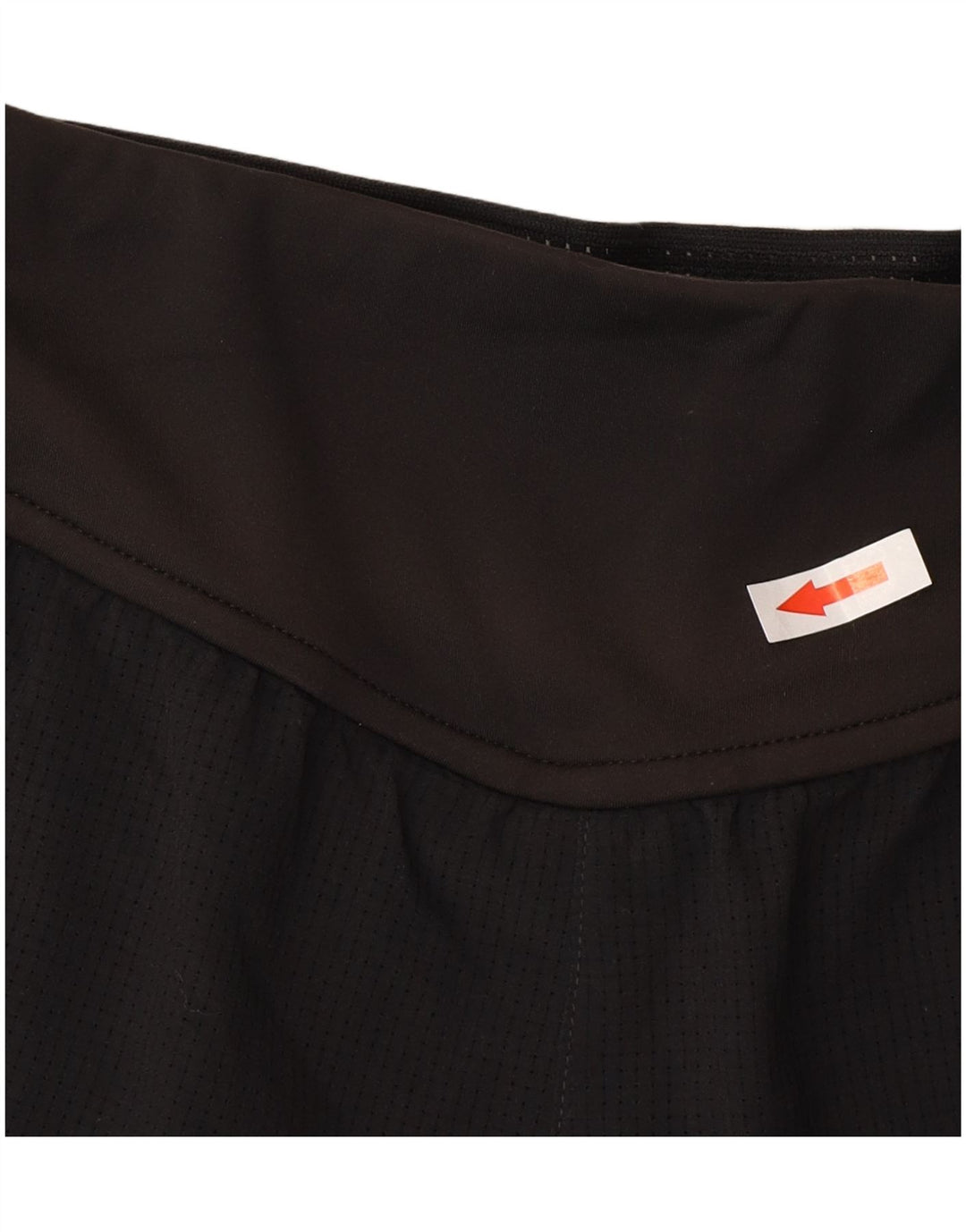 Pantaloncini sportivi Reebok Speedwick da donna UK 8/10 Small Nero Poliestere
