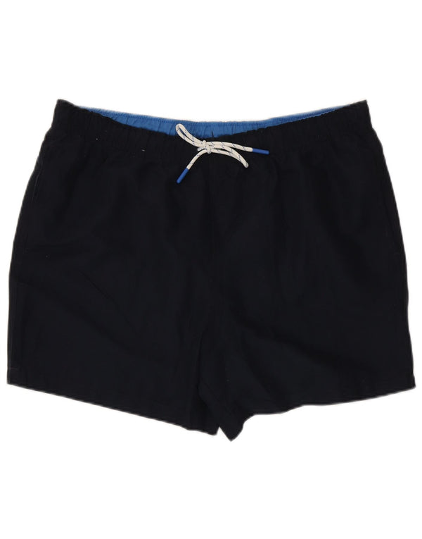 Marks & Spencer Mens Swimming Shorts XL Navy Blue Polyester