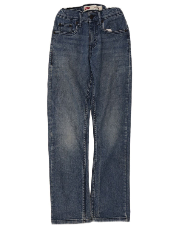 Levi's Boys 511 Slim Jeans 9-10 anni W25 L25 cotone blu classico