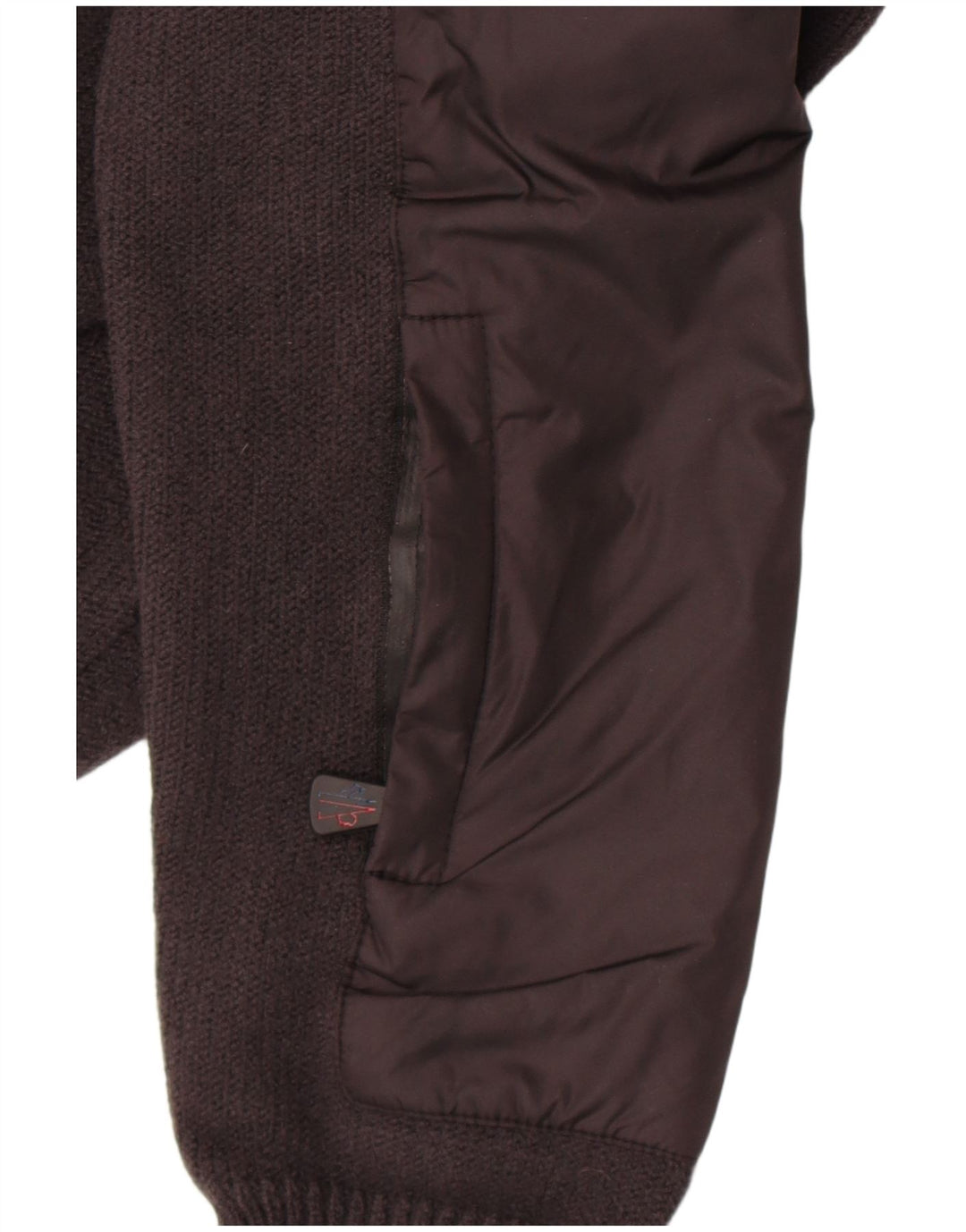 Moncler Uomo Maglione con zip collo maglione grande lana grigia