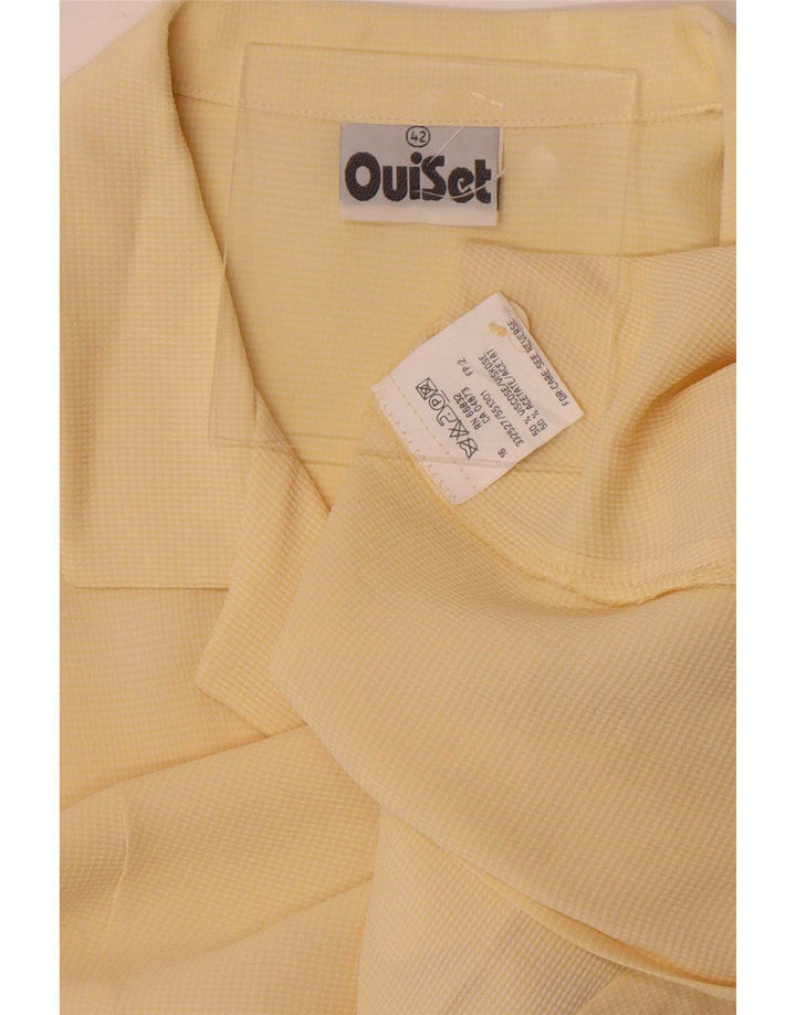 Oui Set Camicia Donna Blusa IT 42 Giallo Medio Viscosa
