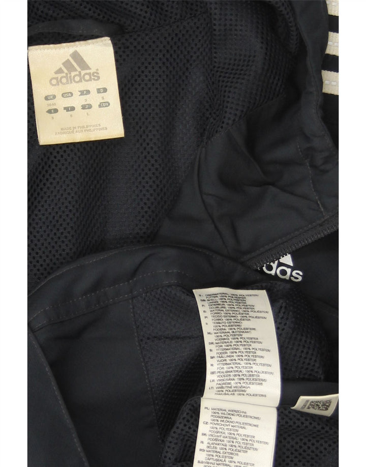 Giacca antipioggia Adidas Clima Proof da uomo UK 38/40 Medium Navy Blu Poliestere