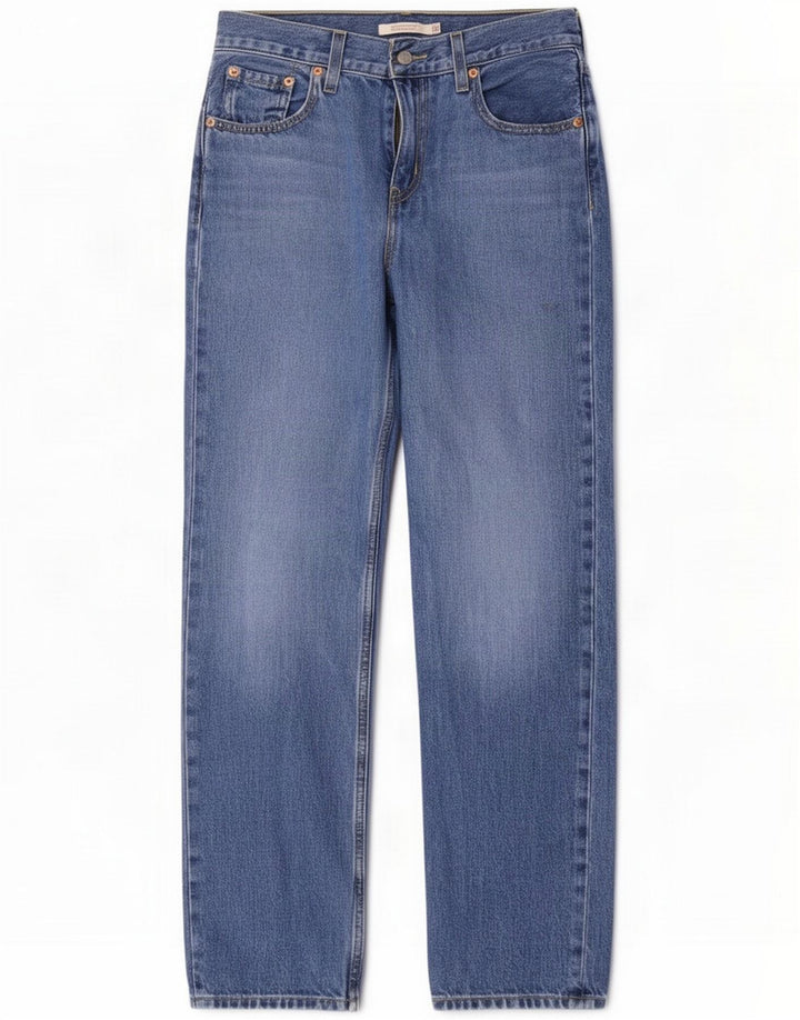 Levi's Jeans dritti da donna W26 L30 Blu Cotone