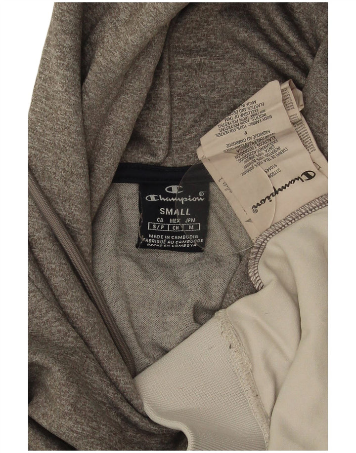 Maglione oversize con cappuccio da donna Champion UK 10 Small Grey Colourblock