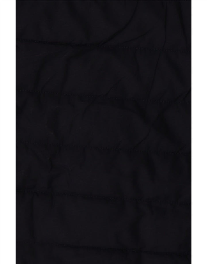 Cappotto imbottito con cappuccio da donna Jack Wolfskin UK 8/10 piccolo poliestere blu navy