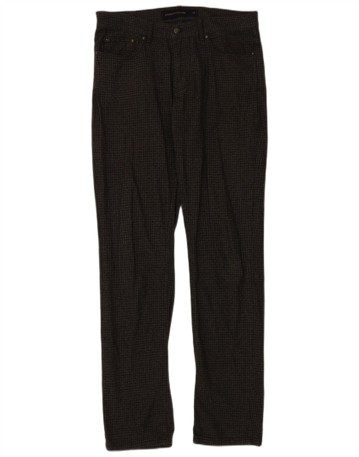 Pantaloni casual da uomo Harmont & Blaine IT 48 medio W34 L34 grigio a quadri