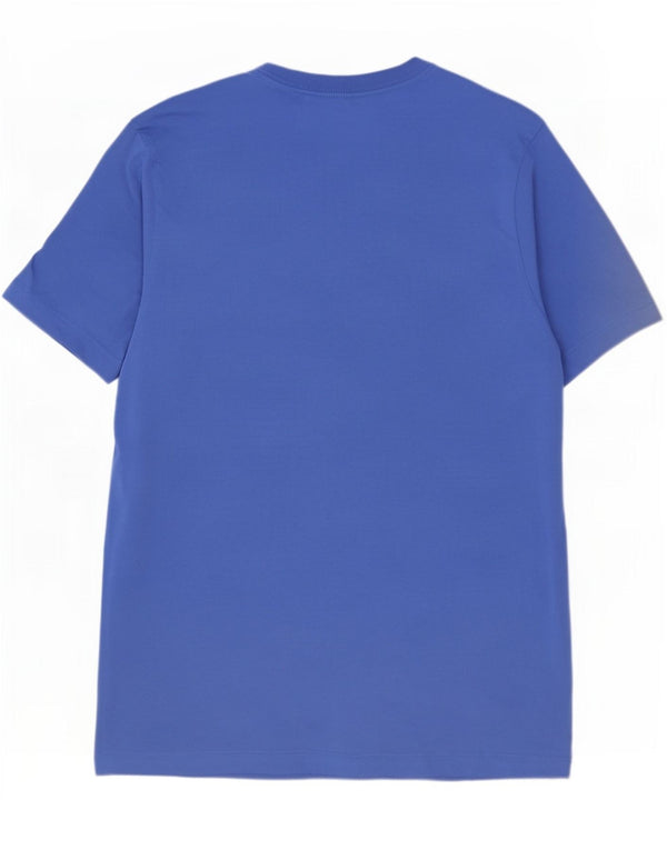T-shirt grafica da uomo Nike Top in cotone blu medio