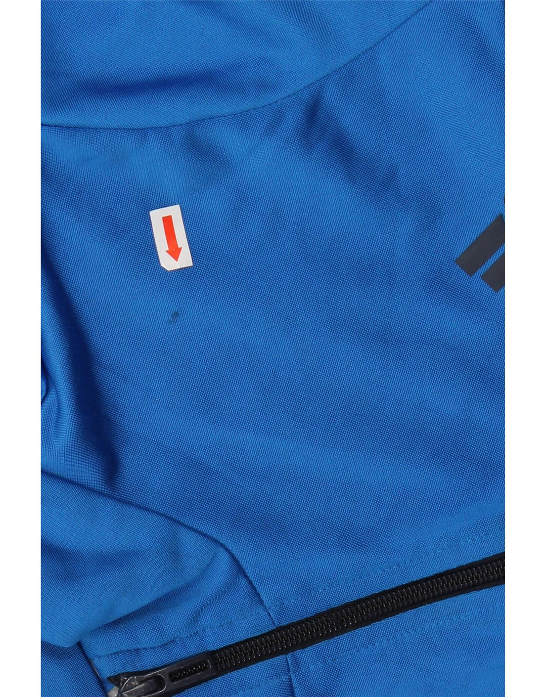 Giacca da tuta da donna Adidas UK 12 Medium Blu Navy Colourblock