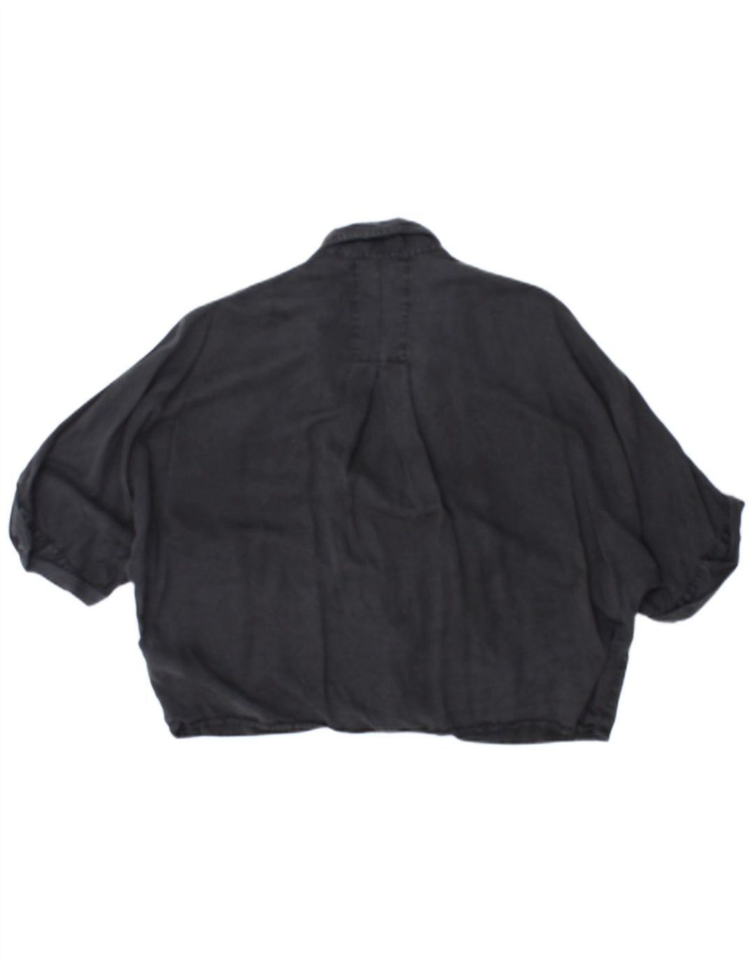 Camicetta oversize a maniche corte da donna ZARA UK 10 piccola nera