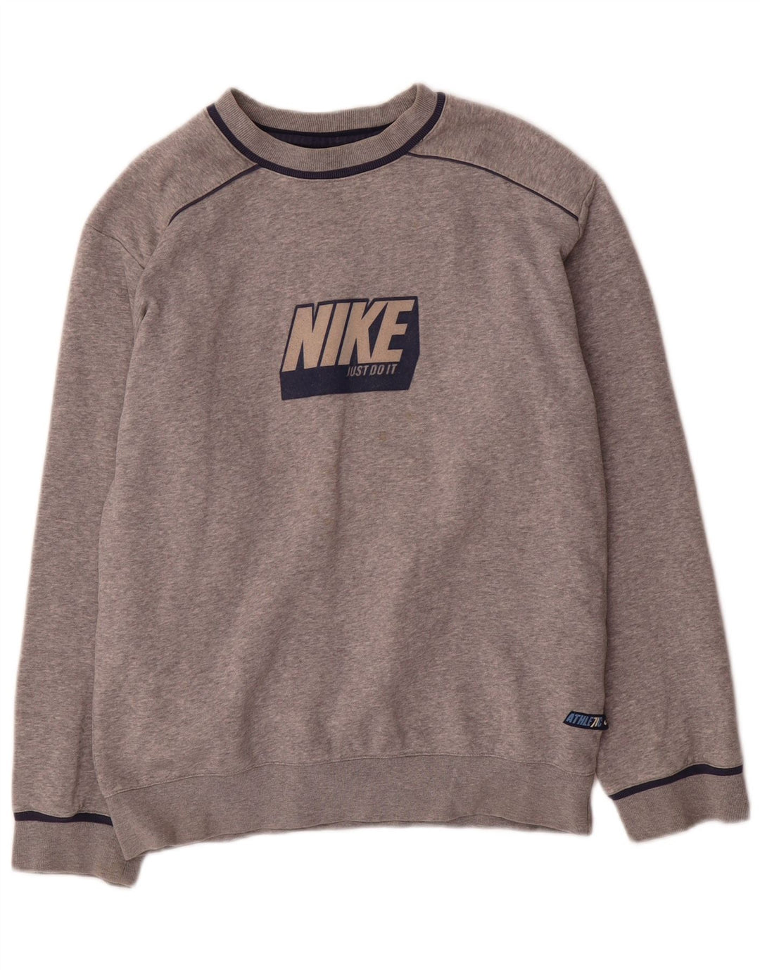 Felpa grafica Nike da bambino, 12-13 anni, grande, grigio screziato