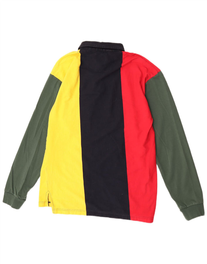 Polo grafica da uomo Karl Kani grande multicolore a blocchi di colore