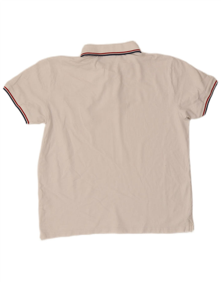 Polo Gant da uomo grande bianca