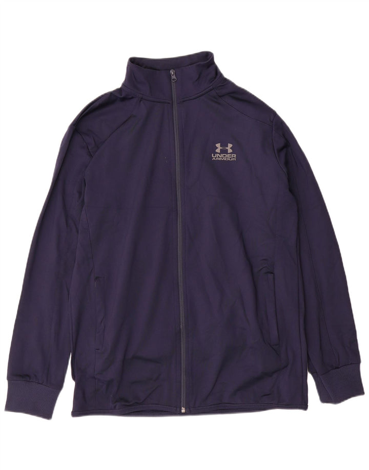 Giacca da ginnastica da uomo Under Armour media blu navy