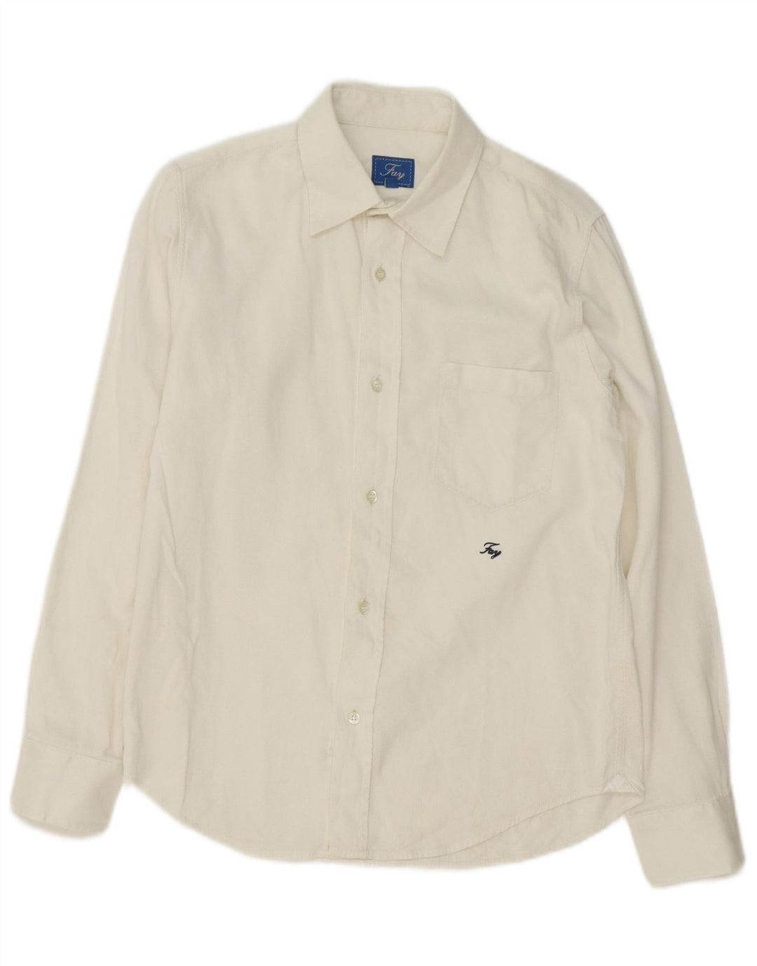Camicia Fay Bambino 11-12 Anni Cotone Bianco