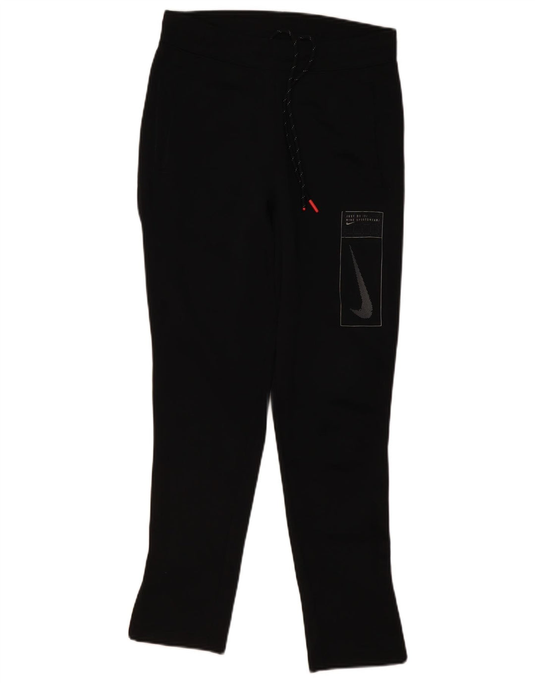 Pantaloni della tuta da donna Nike UK 6 XS poliestere nero