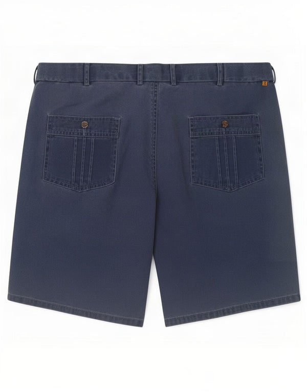 Pantaloncini chino da uomo Farah W38 XL poliestere blu