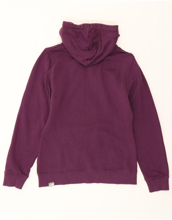 THE NORTH FACE Felpa con cappuccio grafica da donna UK 12 Cotone viola medio