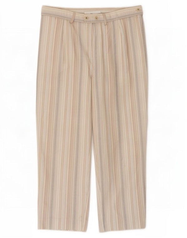 Pantaloni corti da donna Marks & Spencer UK 16 Large W34 L23 multicolore
