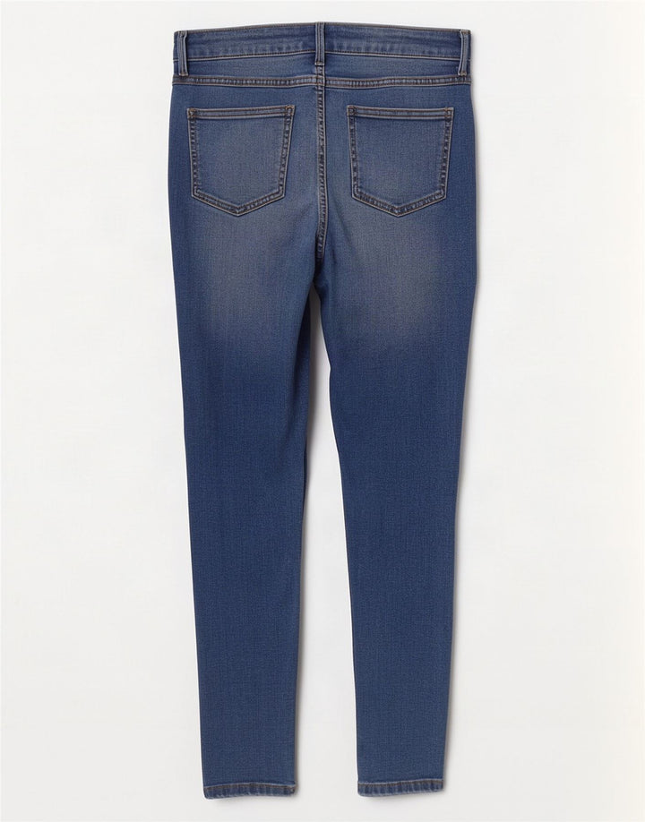 Jeans Jeggings da donna Marks & Spencer UK 12 medio W30 L30 cotone blu
