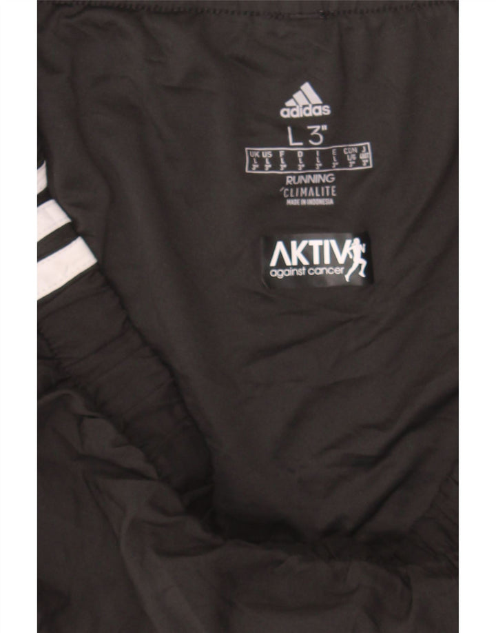 NIKE Womens Climalite Sport Shorts UK 14 Large  Black Polyester Vintage Nike and Second-Hand Nike from Messina Hembry 