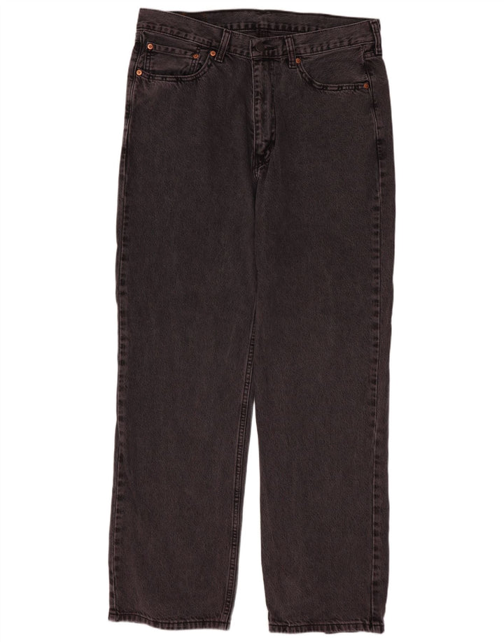 Levi's Uomo 565 Jeans dritti W33 L32 Cotone viola