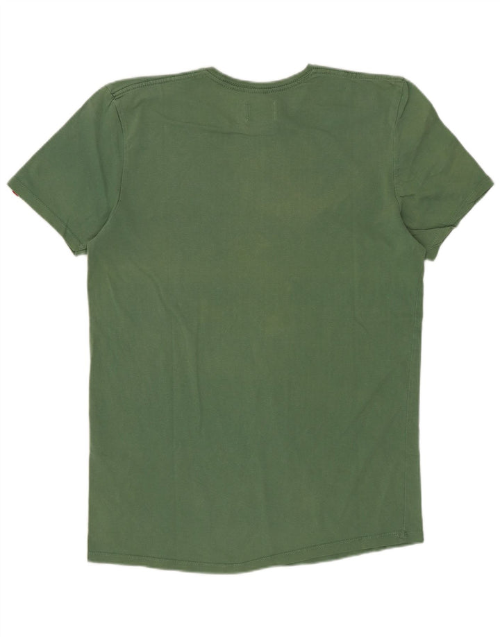 T-shirt uomo Levi's Top Small in cotone verde