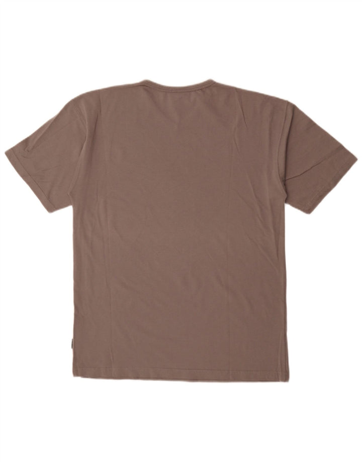 T-shirt Reebok da uomo Top in cotone grigio medio