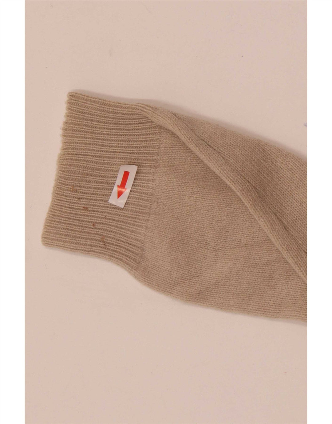 Maglione da uomo con zip e collo Henry Cottons, grande, in lana vergine beige