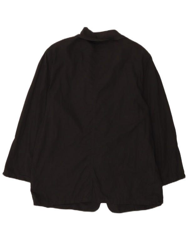Giacca blazer da donna a 1 bottone Daniel Hechter IT 48 XL cotone nero