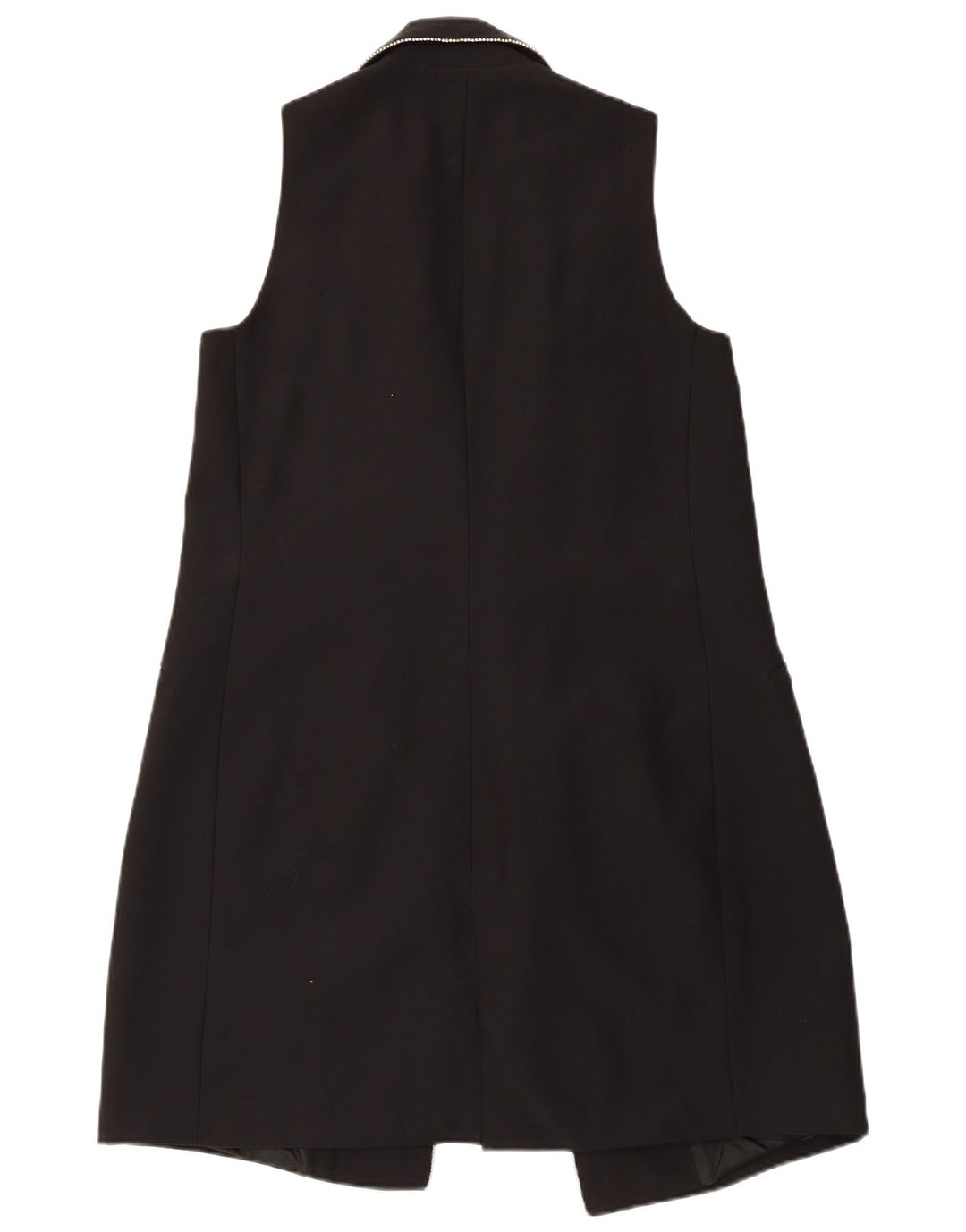 Soprabito senza maniche da donna Zara UK 10 piccolo poliestere nero