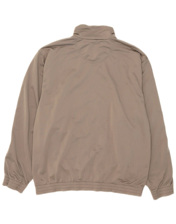 Giacca da tuta da uomo Lotto UK 40/42 Large Grigio Poliestere