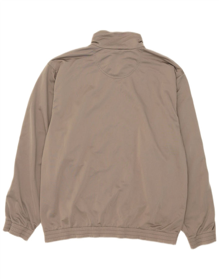 Giacca da tuta da uomo Lotto UK 40/42 Large Grigio Poliestere
