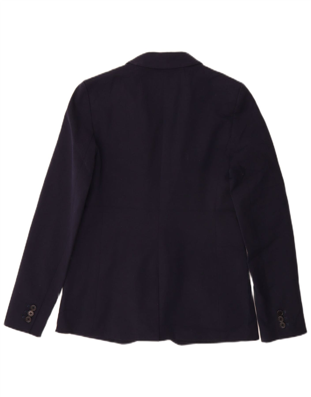 Giacca blazer da donna a 1 bottone J. Crew US 4 piccola in cotone blu navy