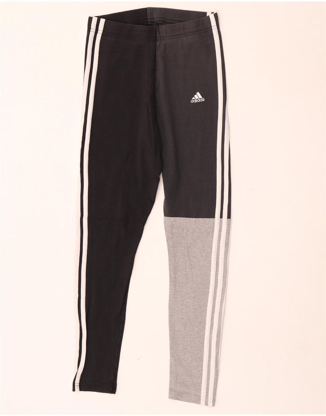 Leggings Adidas da donna UK 8/10 Small Black Colourblock
