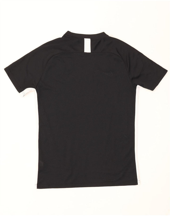 T-shirt Nike Dri Fit da uomo, grande, in poliestere color block nero