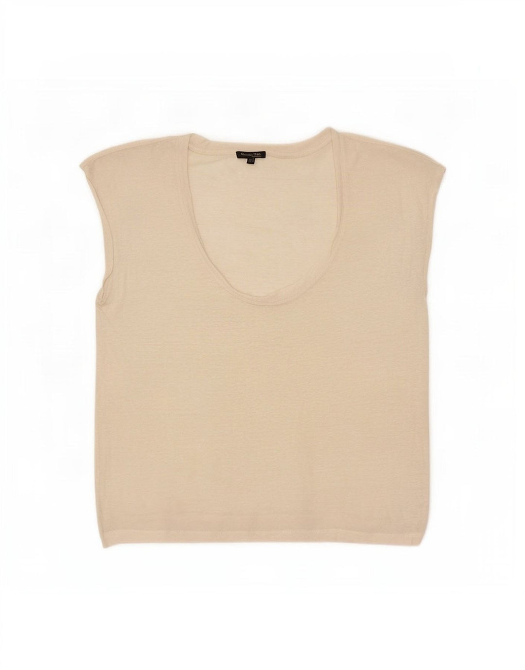 Canotta da donna Massimo Dutti UK 14 medio bianco sporco