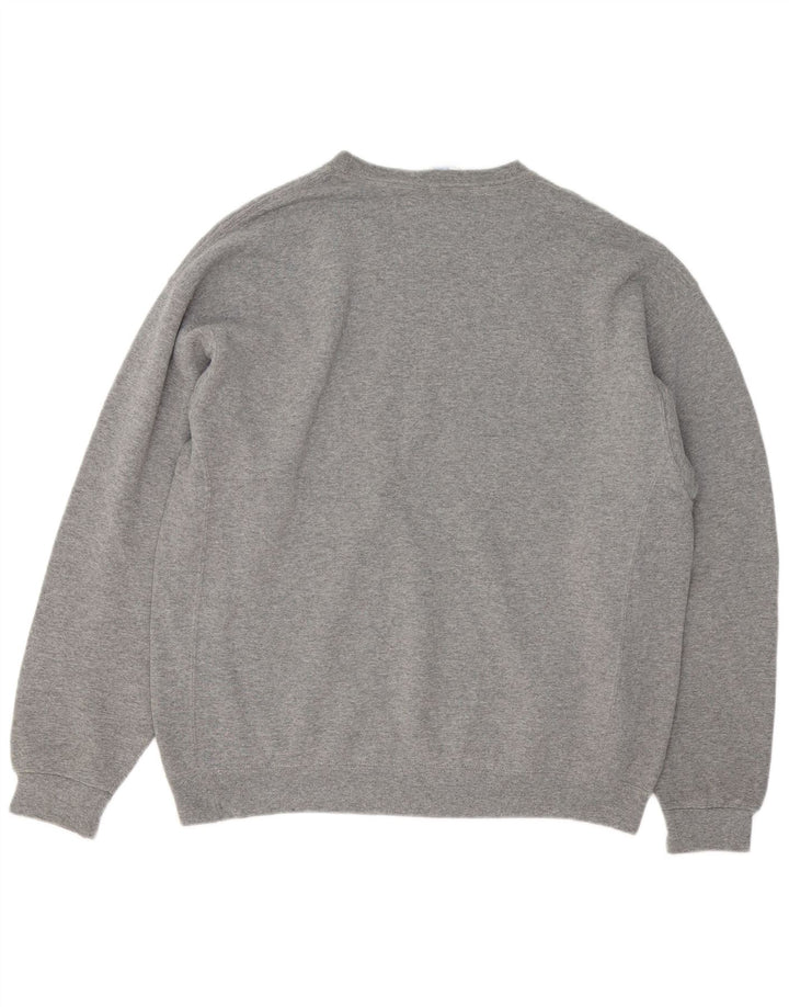 RUSSELL ATHLETIC Felpa da uomo Maglione XL Cotone grigio