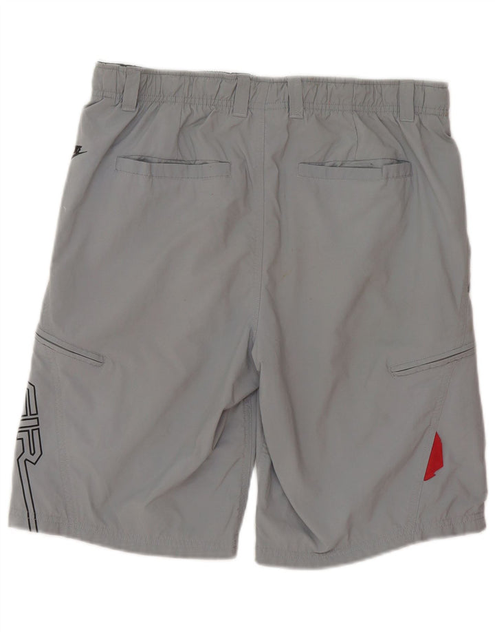 Pantaloncini cargo Nike da uomo piccoli W30 poliestere grigio
