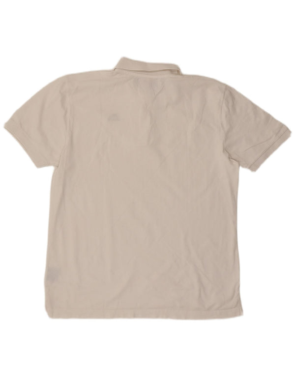 Polo Kappa Uomo XL Cotone Bianco