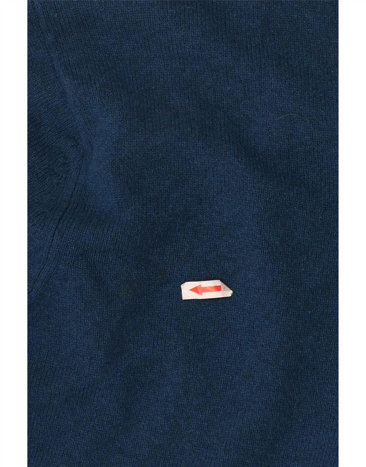 Maglione maglione con scollo a V da uomo Marks & Spencer 3XL lana blu