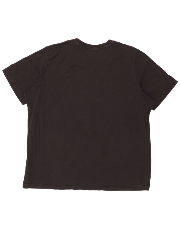 T-shirt grafica da uomo Adidas Top 2XL cotone nero