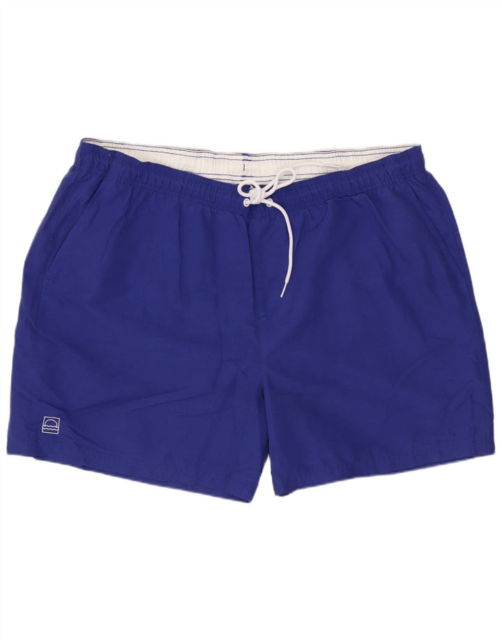 MARKS & SPENCER Pantaloncini da bagno da uomo 2XL Blu poliestere