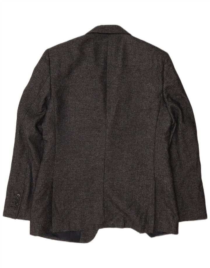 Giacca blazer da uomo a 1 bottone Reiss UK 36 piccola blu navy