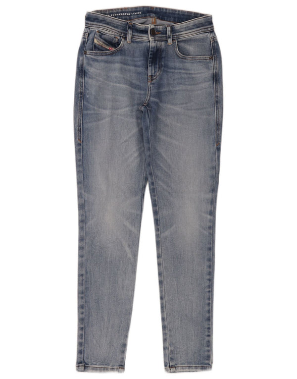 Jeans skinny da donna Diesel W26 L28 cotone blu