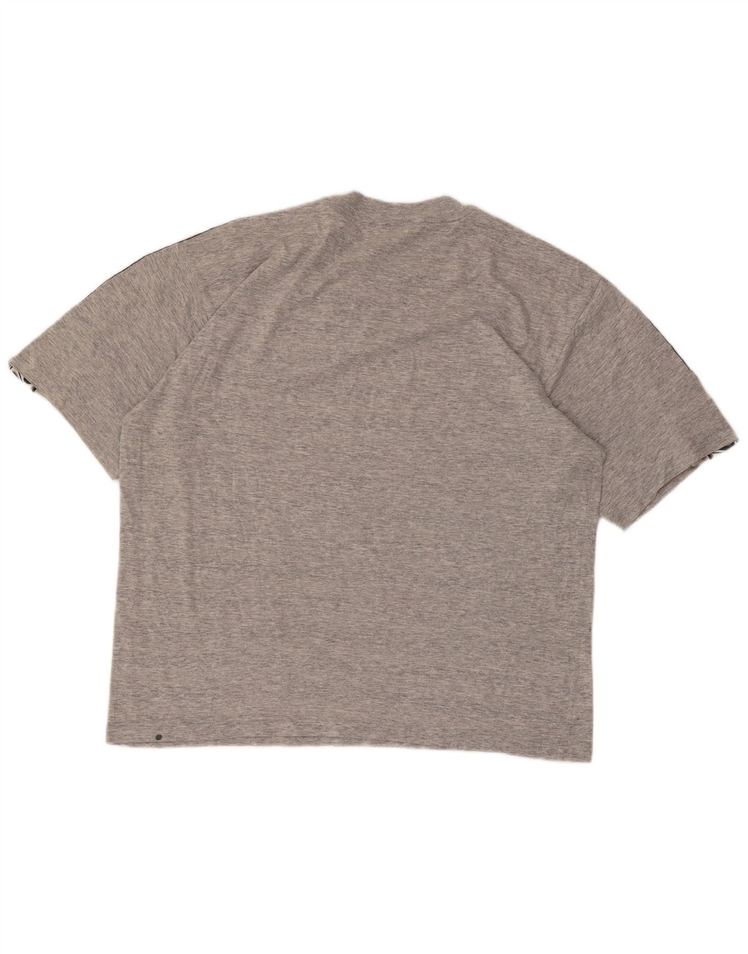 T-shirt grafica ASICS da uomo, grande, in cotone mélange grigio