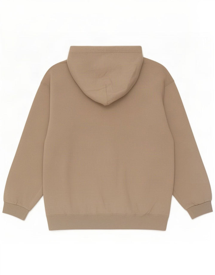 Maglione con cappuccio grafico da uomo Champion grande grigio