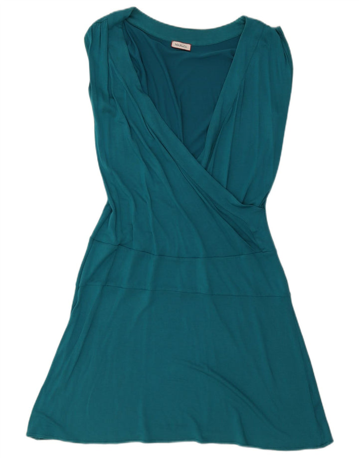 Abito a trapezio senza maniche da donna Max & Co. UK 14 Blu medio