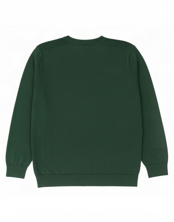 Maglione maglione girocollo da uomo Nautica 2XL cotone verde