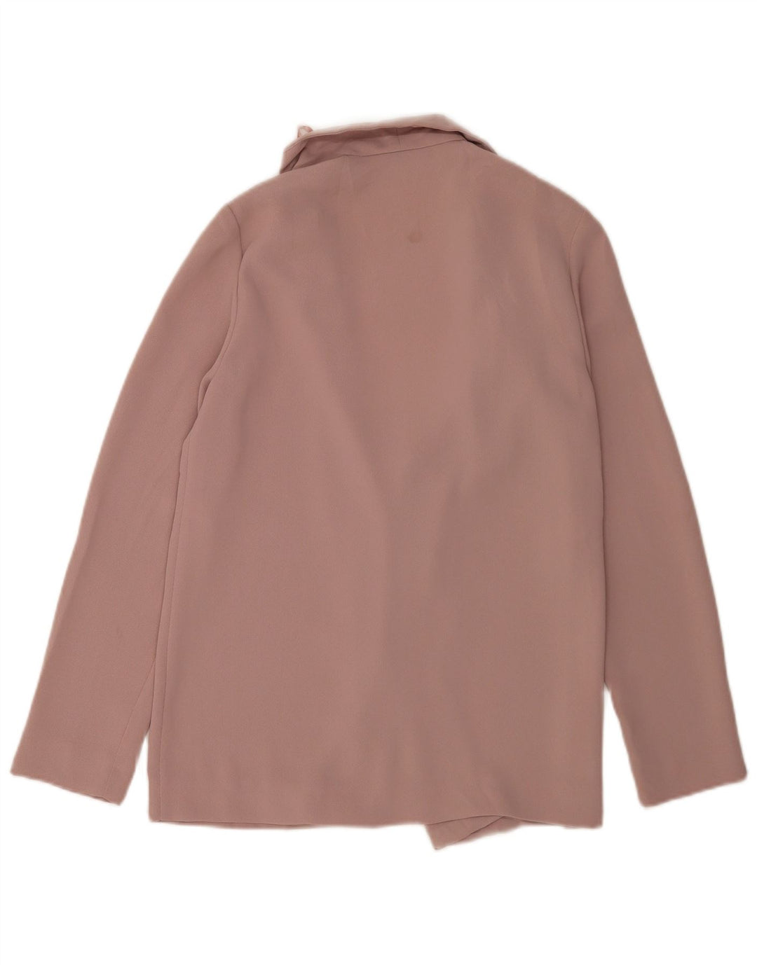 Giacca blazer aperta da donna Topshop UK 8 piccola poliestere rosa