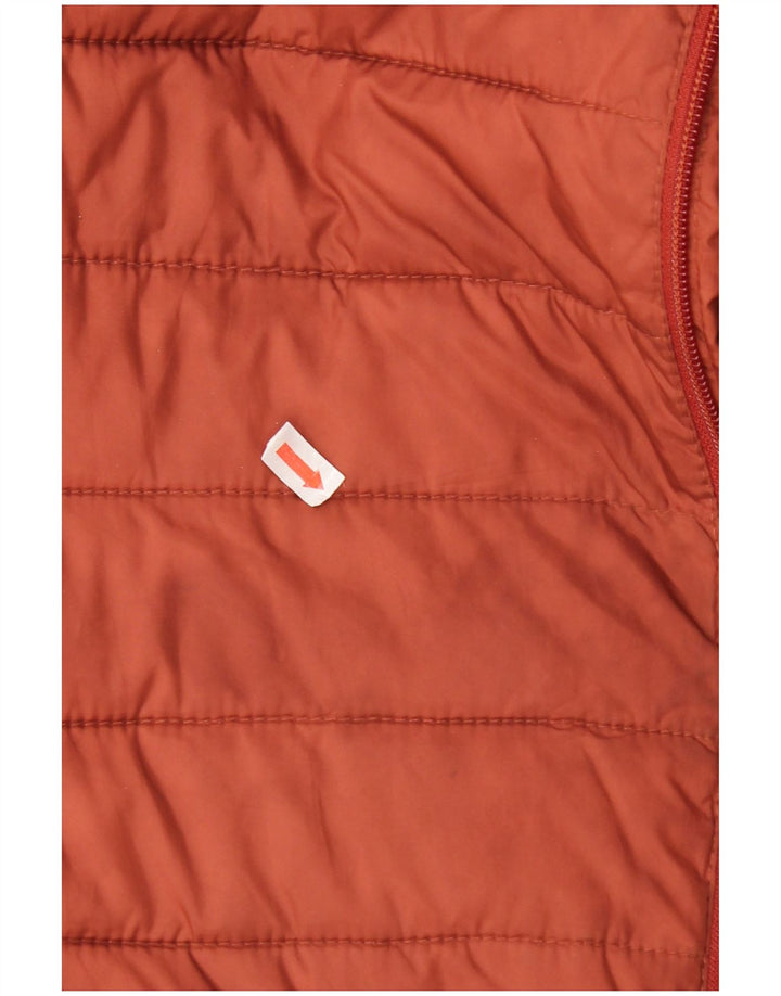 Giacca imbottita da uomo Quiksilver UK 38 Poliestere marrone medio